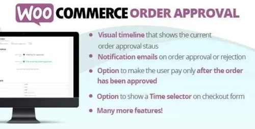 WooCommerce Order Approval GPL v8.9